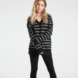 N:PHILANTHROPY Dune Sweater In Black Cat S NWT